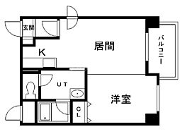 A・ステージ 1LDKの間取図画像