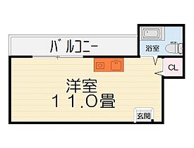 大阪府堺市西区浜寺元町5丁（賃貸マンション1R・4階・25.00㎡） その2