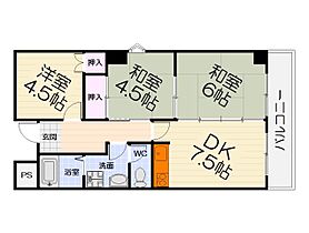 メルクマール深阪  ｜ 大阪府堺市中区深阪2丁（賃貸マンション2LDK・2階・57.30㎡） その2