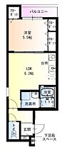 大阪府高石市西取石3丁目（賃貸アパート1LDK・1階・35.45㎡） その2