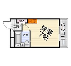 大阪府堺市西区浜寺石津町東4丁（賃貸マンション1R・4階・18.00㎡） その2