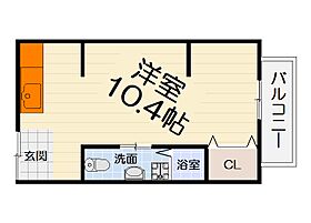 大阪府堺市西区浜寺元町1丁（賃貸アパート1R・2階・25.00㎡） その2