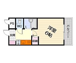 大阪府和泉市肥子町2丁目（賃貸マンション1K・6階・18.00㎡） その2