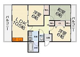 大阪府堺市中区土師町5丁（賃貸マンション3LDK・3階・60.00㎡） その2