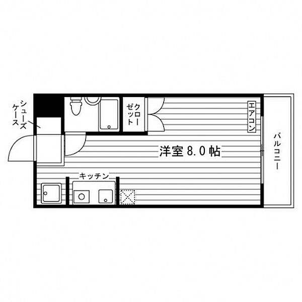 ハイツラミ武田 ｜京都府京都市北区紫竹西北町(賃貸マンション1K・1階・21.09㎡)の写真 その2