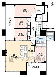 間取図画像 4LDK