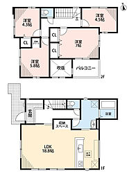古賀市千鳥2期 3号棟 新築戸建