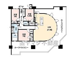 サンパーク金池イクシア 4LDKの間取図画像