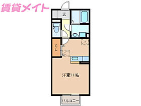 三重県三重郡菰野町大字竹成（賃貸アパート1R・2階・30.27㎡） その2