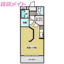 三重県いなべ市大安町南金井（賃貸マンション1R・6階・35.20㎡） その2