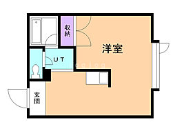 間取図画像 ワンルーム