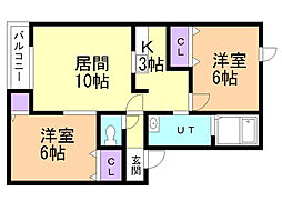 エスタミ菊地 1階