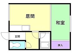 間取図画像 1DK