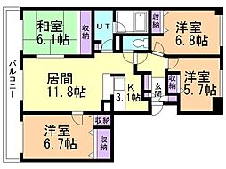 間取図画像 4LDK