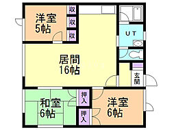 間取図画像 3LDK