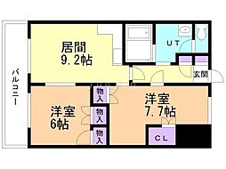 ホワイトハウス（柏木町） 2階