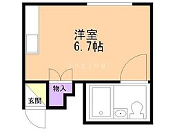 間取図画像 ワンルーム