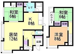 睦3丁目5−16貸家