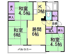 若草401マンション 3階/3-4