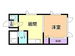 ハイツ大樹II 1階
