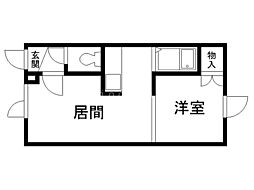 間取図画像 1DK
