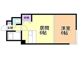 間取図画像 1DK