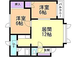 カーサ・ベルドーネ 1階