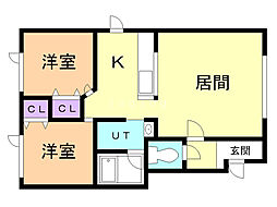 シャロームK 1階