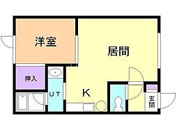 フリージアＳ 1階/E