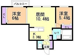 オーベル白金 1階