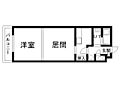 クレステージ若竹3階3.7万円