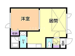 アルテ 1DKの間取図画像