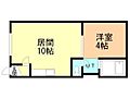 パークサイド貴3階3.9万円