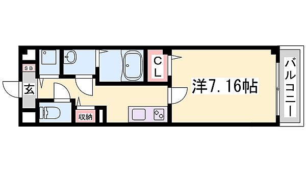 ＡＲＫ　ＰＬＡＣＥ 303｜兵庫県神戸市北区有野中町３丁目(賃貸マンション1K・3階・26.20㎡)の写真 その2