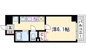 プレサンス神戸プレシャス 701 ｜ 兵庫県神戸市兵庫区中道通２丁目（賃貸マンション1K・7階・20.88㎡） その2