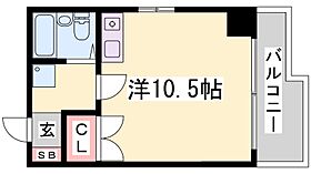 ヌーベルフルーブ 505 ｜ 兵庫県神戸市兵庫区出在家町２丁目（賃貸マンション1K・5階・27.95㎡） その2