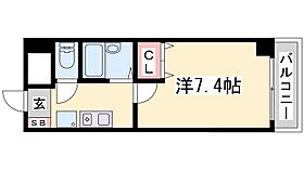 ファインコート北町 402 ｜ 兵庫県神戸市長田区北町１丁目（賃貸マンション1K・4階・22.91㎡） その1