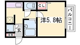 エスポワール 302 ｜ 兵庫県神戸市中央区下山手通８丁目（賃貸アパート1K・3階・22.12㎡） その2