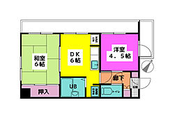 サンライズ福生 4階/401