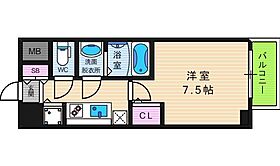 S-RESIDENCE難波Briller  ｜ 大阪府大阪市浪速区元町2丁目（賃貸マンション1K・15階・24.78㎡） その2