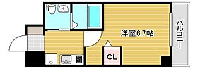 エステムコート難波IVパークグレイス  ｜ 大阪府大阪市浪速区大国2丁目（賃貸マンション1K・9階・21.19㎡） その2