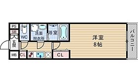 サムティナンバ南  ｜ 大阪府大阪市浪速区戎本町1丁目（賃貸マンション1K・7階・25.23㎡） その2