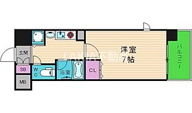 クレアートアドバンス大阪城南  ｜ 大阪府大阪市中央区上町B-4（賃貸マンション1K・6階・22.27㎡） その2