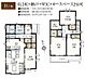 間取り：B号棟　4890万円