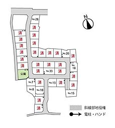 売土地 西尾市徳永町西側　全34区画　No.15