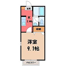 野木駅 4.6万円