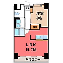 ウエストコート  ｜ 茨城県古河市本町1丁目（賃貸マンション1LDK・3階・45.60㎡） その2