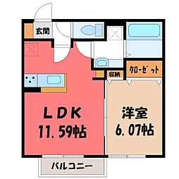 グレイス コガ 1階/-