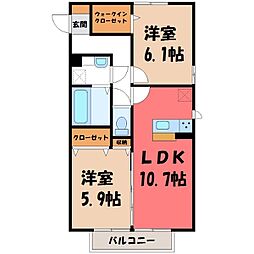 サウスシャトー 1階/-
