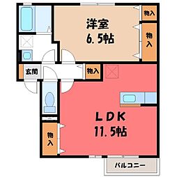 リビングタウン古河南 E 2階/-